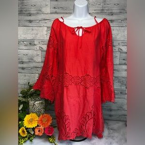 Union Of Angels Fully lines Coral dress. Fully lined small.